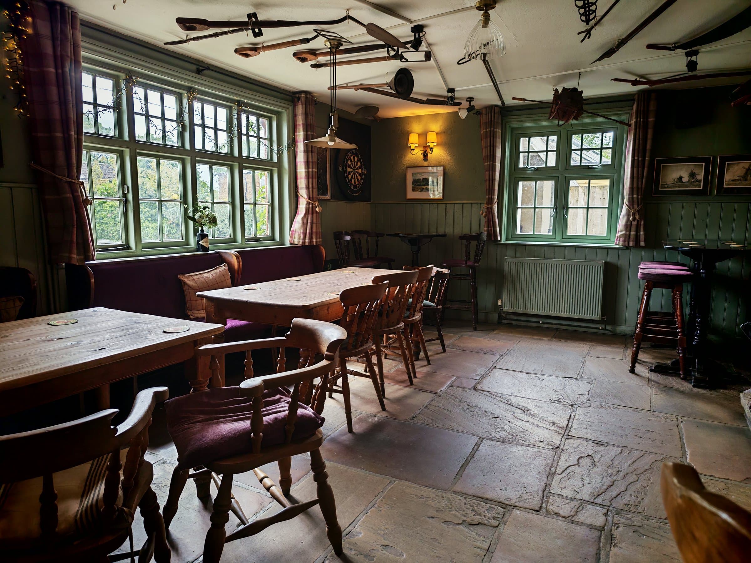 The snug bar at The Windmill Inn